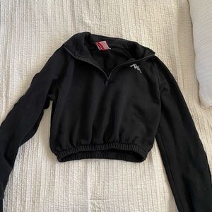 Kappa long sleeve sweater crop top